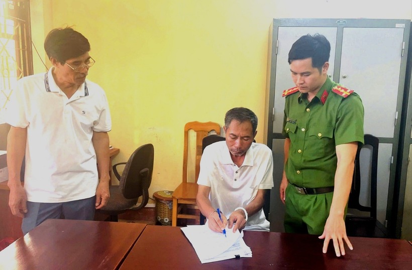 Lê Văn Uyển bị bắt vì hành vi lừa đảo chiếm đoạt tài sản. Ảnh: Người Lao Động.