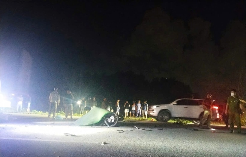 Hiện trường vụ tai nạn. Ảnh: VOV.