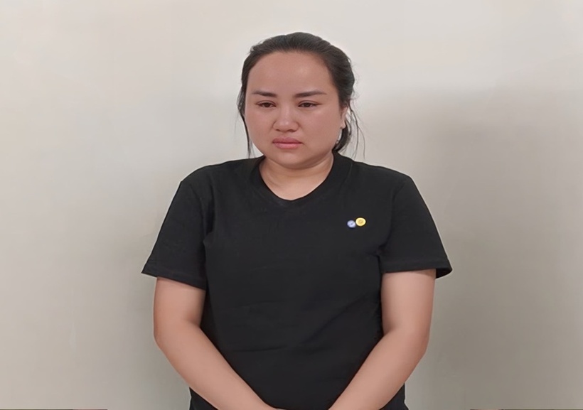 Nguyễn Thị Hường (chủ cơ sở thẩm mỹ Ho.pital SW). (Ảnh: Cơ quan công an)