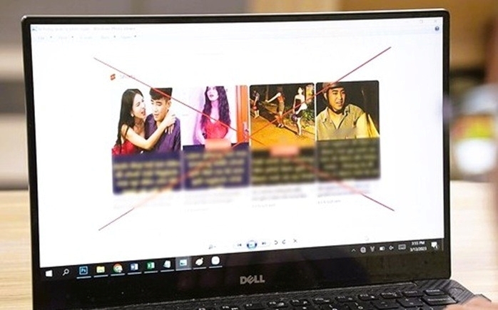 Một Youtuber có tiếng, quản lý một số kênh mạng xã hội chuyên sản xuất các video ngắn có nội dụng gắn "drama". Ảnh minh họa: Người lao động