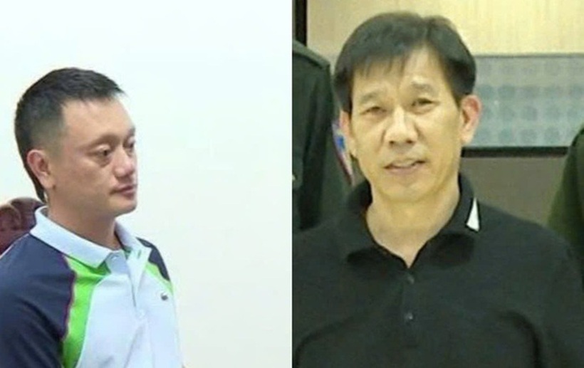 Vi "ngộ" và Mạnh "gỗ" - 2 "trùm giang hồ" ở Thanh Hóa. Ảnh: Người lao động