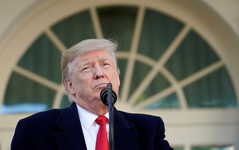 Tổng thống Mỹ Donald Trump. Ảnh: Reuters