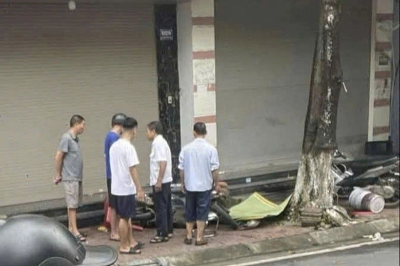 Hiện trường vụ tai nạn. Ảnh:Dân Trí