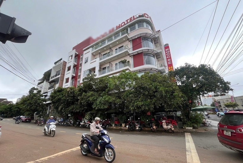 Lực lượng Công an đã phá ổ mại dâm ở khách sạn. (Ảnh: Báo Gia Lai)