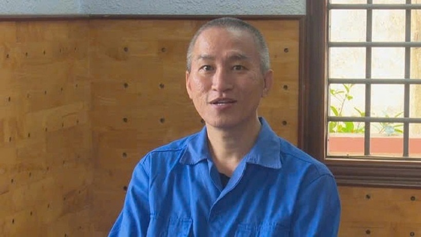 Bị can Đỗ Thanh Tâm tại cơ quan điều tra. Ảnh: Tuổi Trẻ