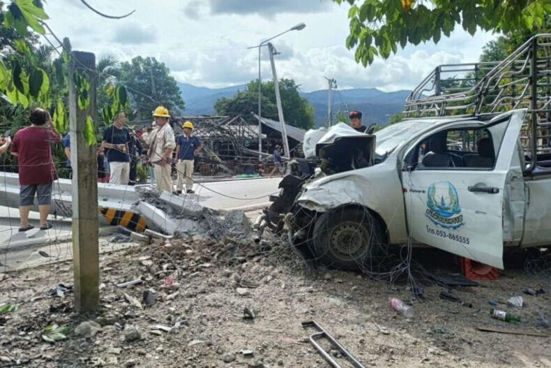 Xe bán tải lao vào cột điện cao thế kéo theo 24 cột điện đổ liên hoàn, nam ca sĩ tử vong thương tâm  - 2