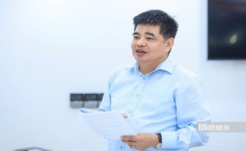 Ông Nguyễn Thanh Sơn – Vụ trưởng Vụ địa bàn VI, Cơ quan Ủy ban Kiểm tra Trung ương phát biểu tại buổi làm việc.