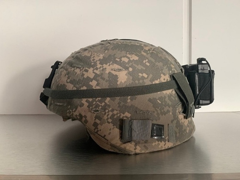 Mũ bảo hiểm quân đội Kevlar. Ảnh: MSA09