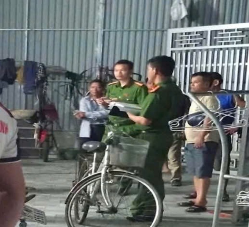 Hiện trường xảy ra sự việc. Ảnh: NLĐ.