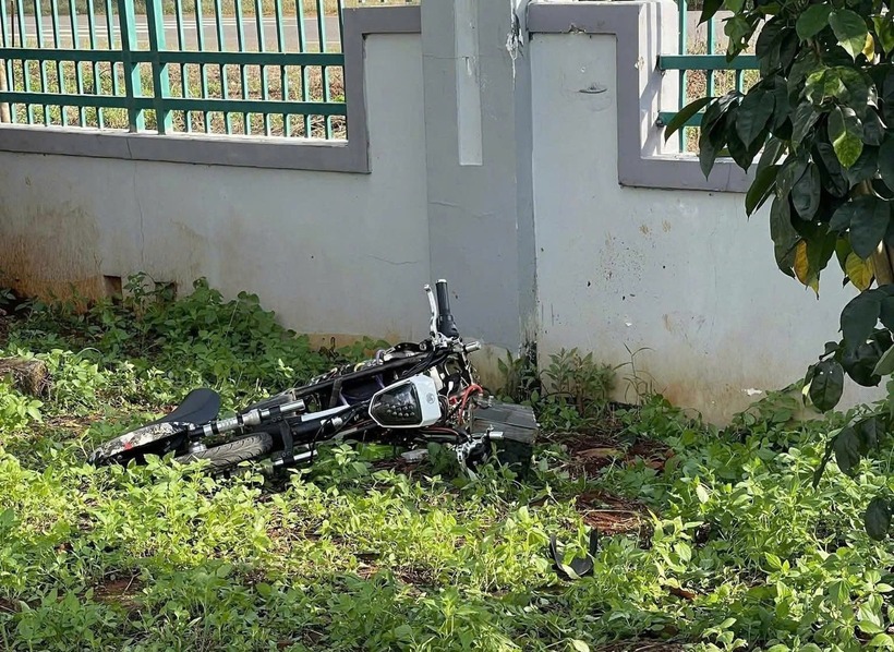 Hiện trường vụ tai nạn. Ảnh: Báo Tiền phong.