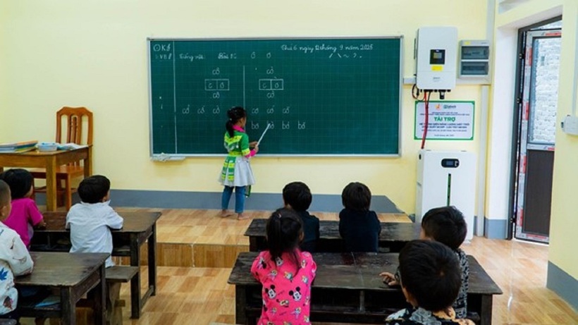 Intech Solar tài trợ hệ thống điện năng lượng mặt trời cho điểm trường khó khăn Tuyên Quang - 3