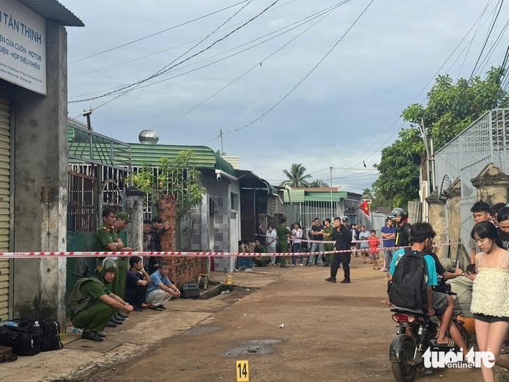 Nơi xảy ra vụ thảm án. Ảnh: Báo Tuổi trẻ.