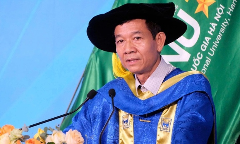 PGS.TS Hoàng Đình Phi, Hiệu trưởng trường Quản trị và Kinh doanh, Đại học Quốc gia Hà Nội.