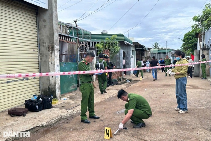 Hiện trường vụ tai nạn. Ảnh: Báo Dân trí.