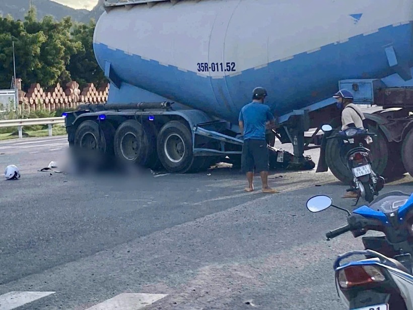 Hiện trường vụ tai nạn. Ảnh: Báo Lâm Đồng.