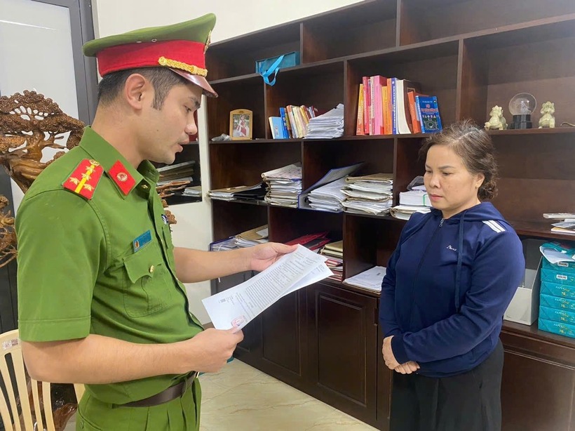 Khởi tố đối với Lê Thị Thanh Thủy về tội trốn thuế. Ảnh: NLĐ.