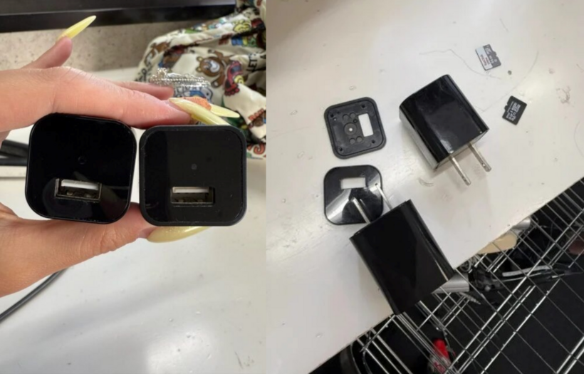 Những chiếc camera ẩn này được ngụy trang tinh vi.