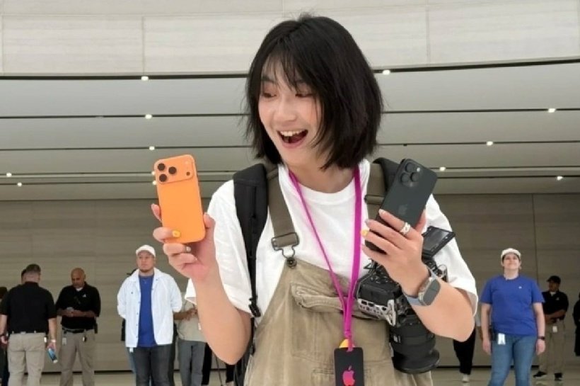 CEO Trung Quốc "chơi lớn", tặng iPhone 17 Pro Max cho toàn bộ nhân viên. Ảnh: Xiaohongshu/Fyjdreaming.