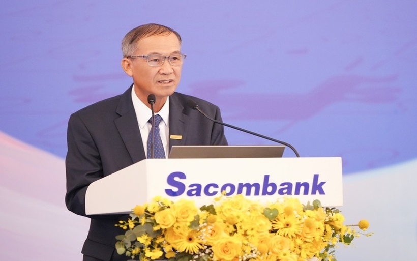 Cổ đông Sacombank không thông qua đề xuất để Chủ tịch Dương Công Minh làm đại diện pháp luật. (Ảnh: STB)