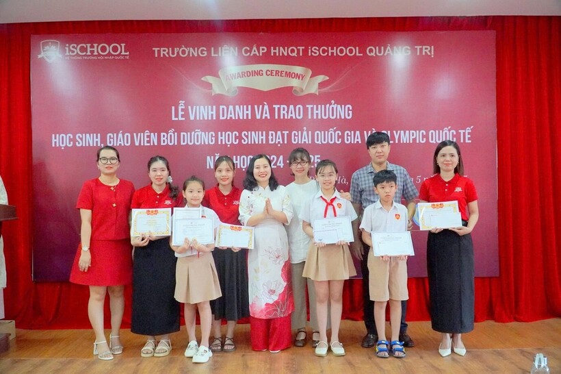 Học sinh Ischool Quảng Trị để lại dấu ấn trên hàng loạt cuộc thi quốc gia và quốc tế - 2