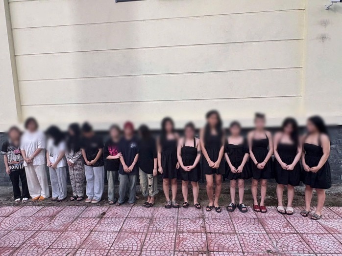 Các đối tượng liên quan đến vụ việc. Ảnh: Người lao động