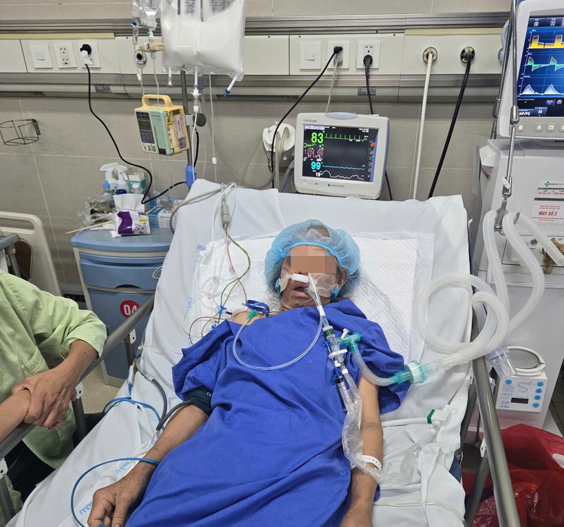 Bi kịch từ chai nước ngọt khiến cụ bà rơi vào nguy kịch. Ảnh: BVCC