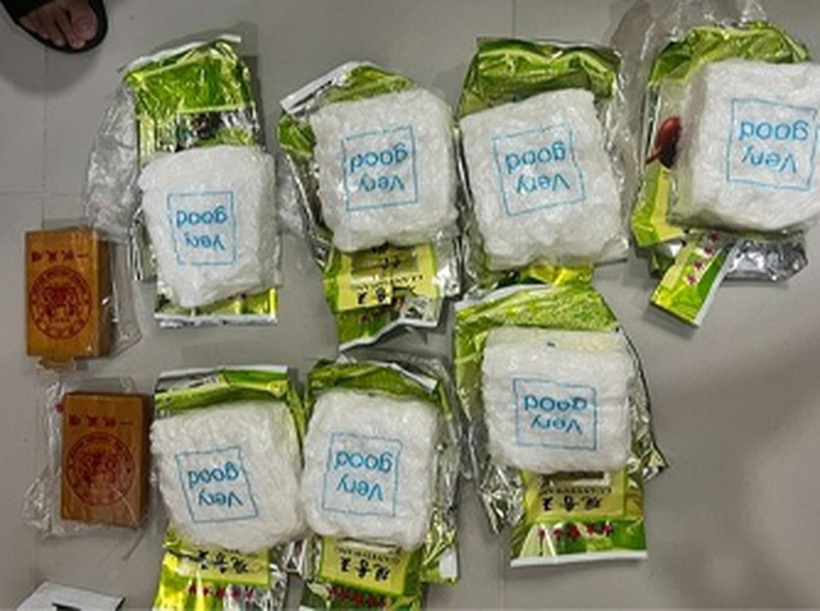 Số ma túy cảnh sát thu giữ. Ảnh: Dân Trí