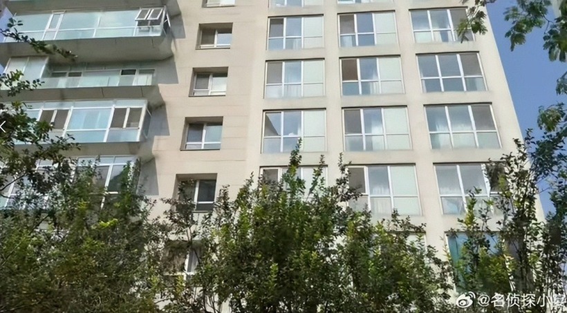 Khu chung cư - nơi xảy ra vụ việc không may với Vu Mông Lung (Ảnh: Sina).