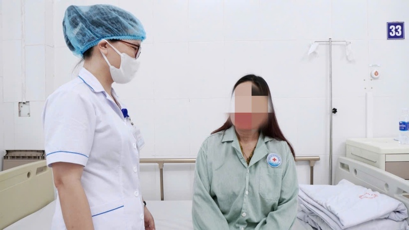 Sau khi được điều trị, sức khỏe người bệnh đã ổn định. Ảnh: Trung tâm Y tế Đặc khu Vân Đồn