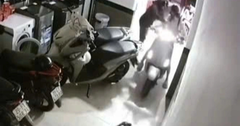 Nơi xảy ra sự việc. (Ảnh cắt clip)