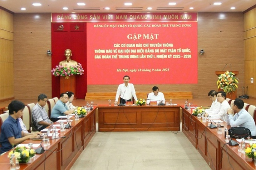 Quang cảnh buổi gặp mặt.