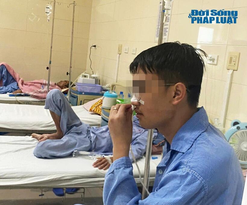 Nam bệnh nhân đã "bỏ qua" dấu hiệu bệnh xuất hiện từ 3-4 năm trước. Ảnh: L.Liên