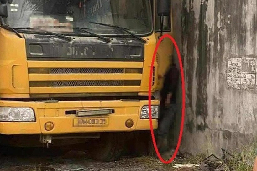 Hiện trường vụ tai nạn thương tâm. Ảnh: Dân Trí