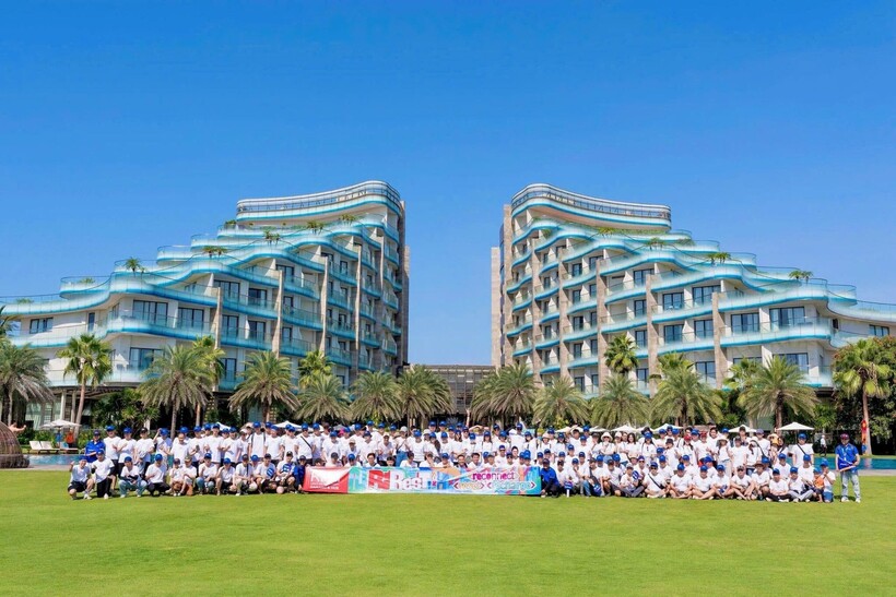 DANAGO đồng hành cùng đoàn Rikkeisoft 300 khách tham quan Vinpearl Nam Hội An thành công vào tháng 8/2025.