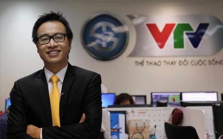 BLV Tạ Biên Cương rời VTV sau gần 20 năm gắn bó. Ảnh: VTC News