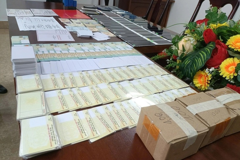 Tang vật vụ án. Ảnh: Dân Trí