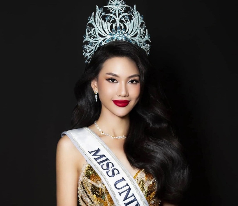 Bùi Quỳnh Hoa - chủ nhân vương miện Miss Universe Vietnam 2023.