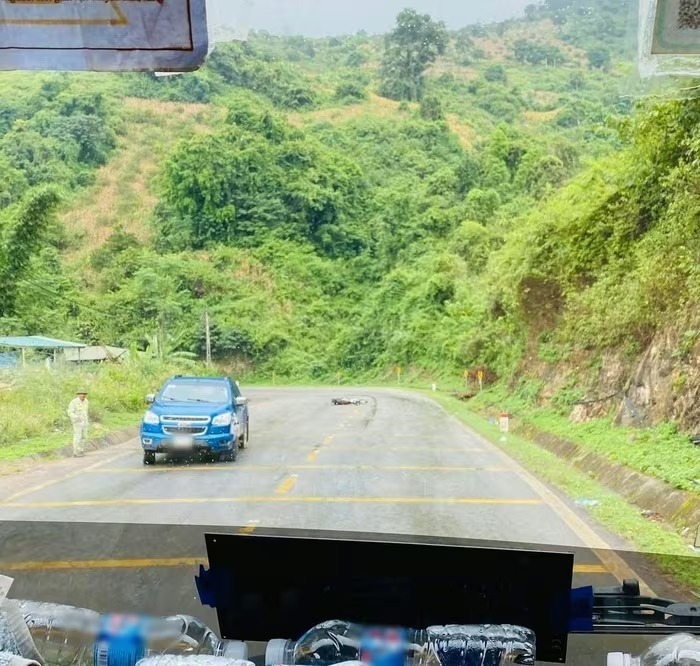 Hiện trường vụ tai nạn giao thông. Ảnh: Thương Trường, Góc Nhìn Pháp lý