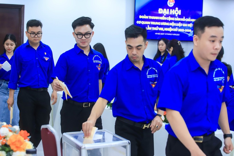 Đại hội Đoàn TNCS Hồ Chí Minh Cơ quan Hội Luật gia Việt Nam thành công tốt đẹp - 10