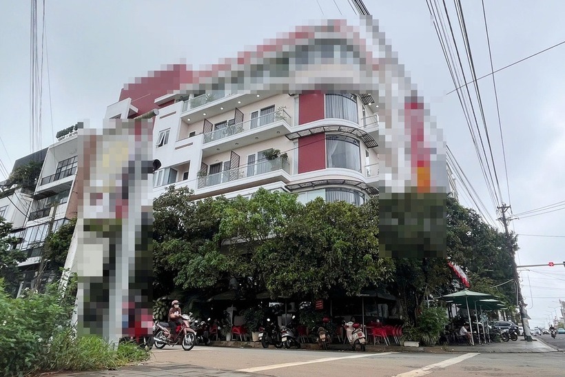 Khách sạn nơi xảy ra sự việc. Ảnh: Dân Trí