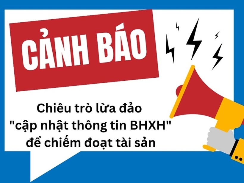 Cảnh báo thủ đoạn lừa đảo, giả mạo cơ quan BHXH để lừa đảo người dân. Ảnh: Báo Sức khỏe và Đời sống.