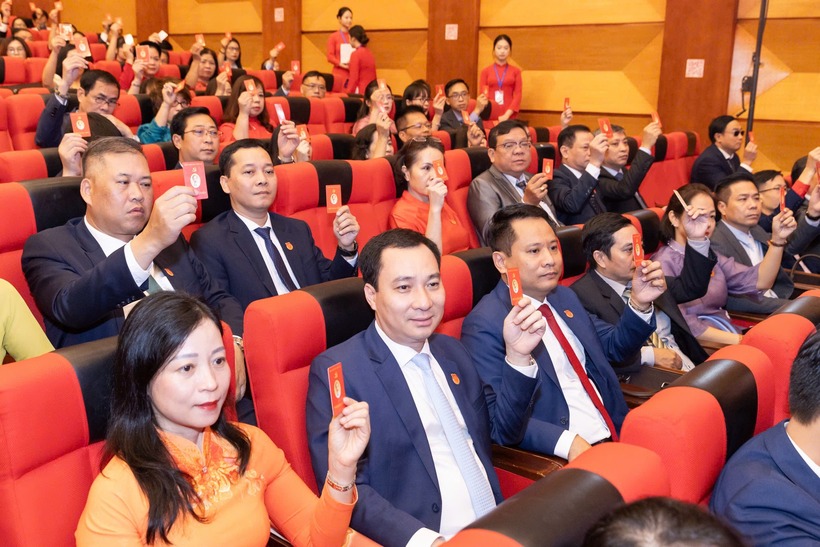 Các đại biểu dự Đại hội (Ảnh: Quang Vinh).