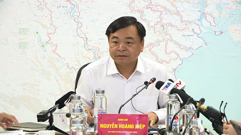 Thứ trưởng Bộ Nông nghiệp và Môi trường Nguyễn Hoàng Hiệp, Ủy viên Ban Chỉ đạo Phòng thủ dân sự quốc gia