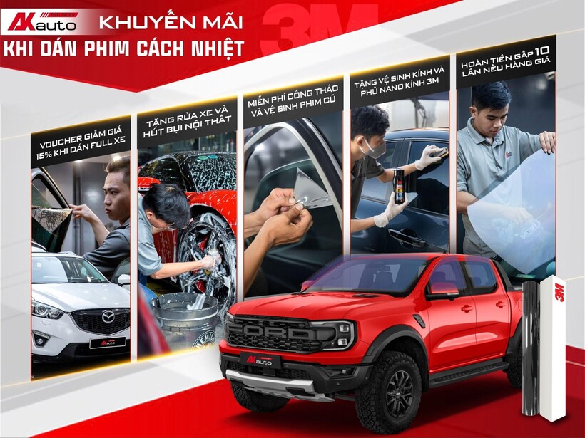 AKauto tự hào được 3m toàn cầu trao giải đại lý xuất sắc nhiều năm liền: Bảng giá phim cách nhiệt 3M siêu hấp dẫn - 1