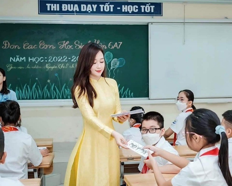 Trong 1 năm học của mỗi nhà giáo được tính để trả tiền lương dạy thêm giờ không quá 200 tiết. Ảnh minh họa