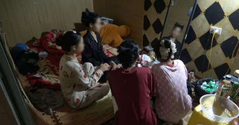 Nhóm nữ tiếp viên quán karaoke Ruby bị phát hiện dương tính với ma túy dạng ketamine. (Ảnh: Thùy An)
