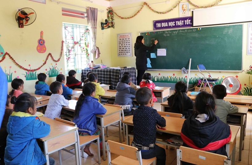 Ngành Giáo dục tỉnh Thái Nguyên phấn đấu đến năm 2030, toàn tỉnh có 82% số trường đạt chuẩn quốc gia; tăng cường cơ sở vật chất, đảm bảo các điều kiện để nâng cao chất lượng giáo dục ở vùng dân tộc thiểu số. Ảnh minh hoạ