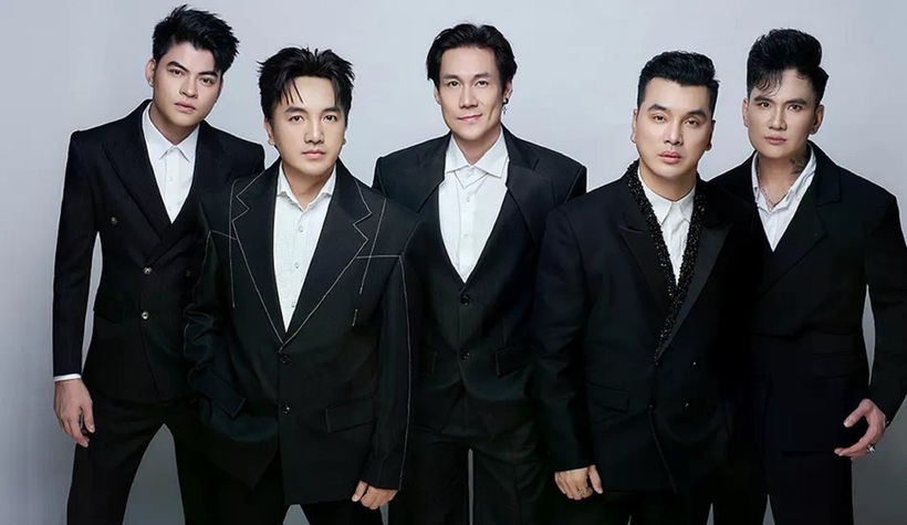 5 nghệ sĩ trong Ngũ Hổ Tướng.