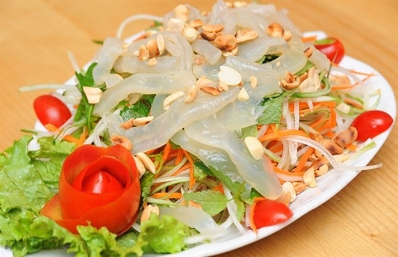 Món nộm sứa biển.