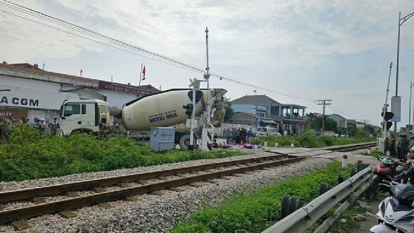 Hiện trường vụ tai nạn. Ảnh: Báo An ninh Thủ đô.